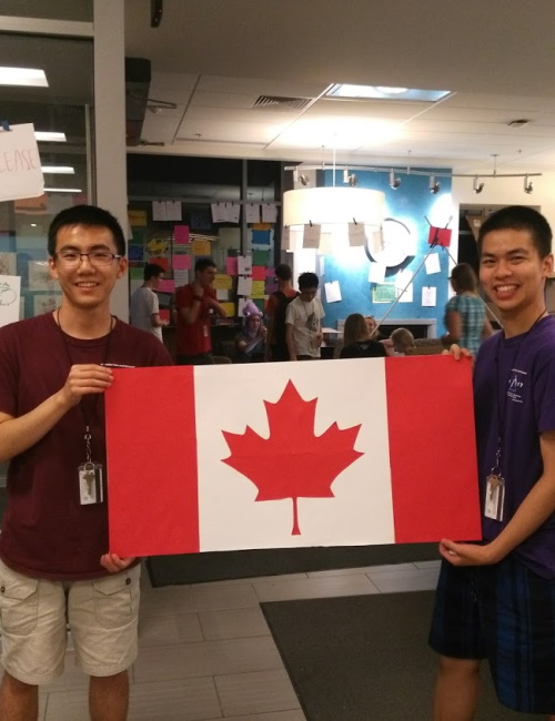 Canada Day at Mathcamp